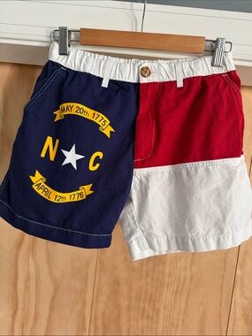 chubbies Red, White, Navy  NC Colorblock Shorts